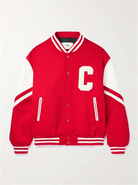 celine paris jacket mens|celine men's varsity jacket.